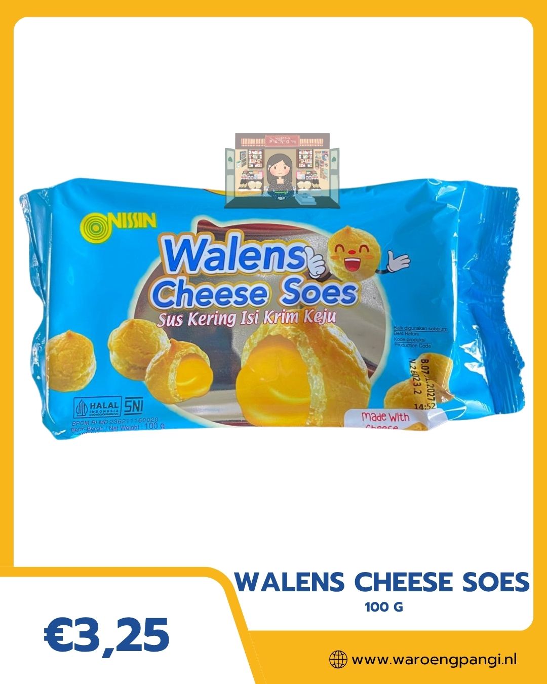 Walens - Cheese Soes 100gr